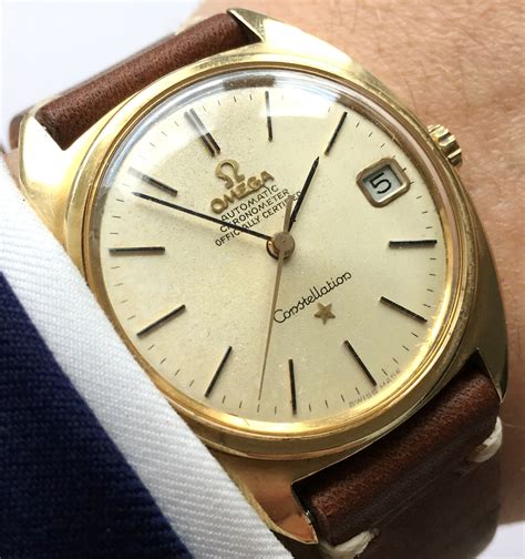 omega constellation watch mens automatic|Omega Constellation automatic price.